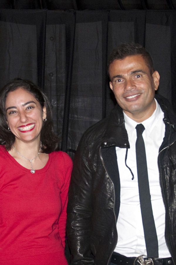Amr Diab, FUE backstage - Featured
