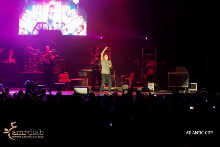 Amr Diab, Atlantic City concert