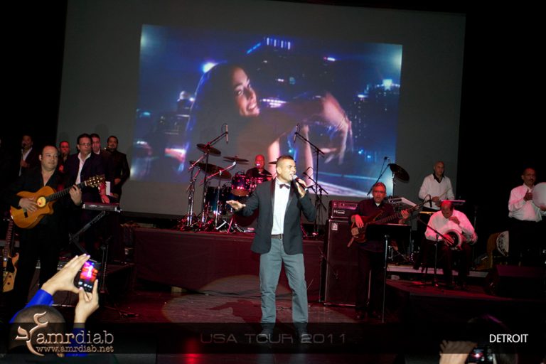 Amr Diab, Detroit Concert 2011