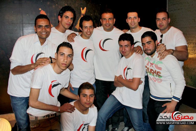 Amr Diab met Masry Begad Volunteers