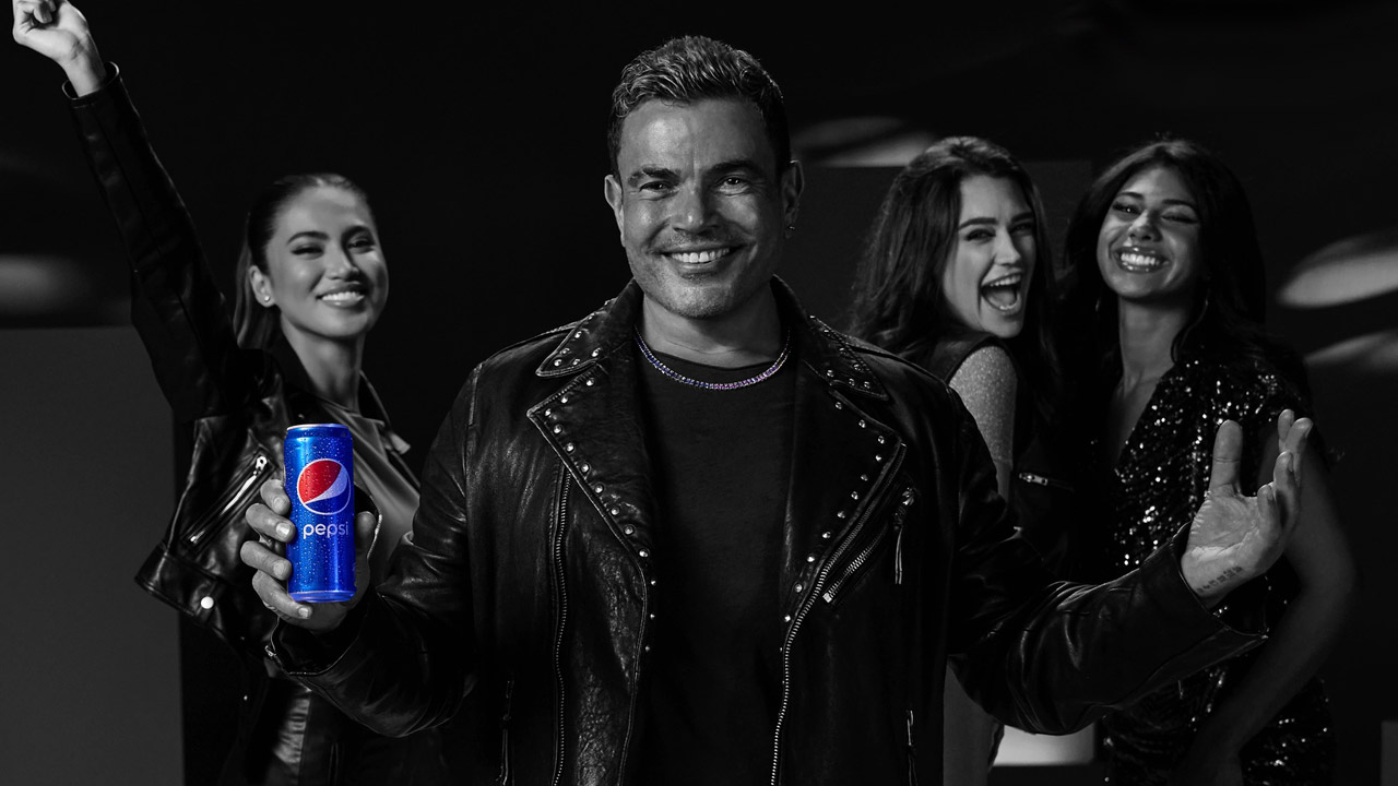 Amr Diab with Pepsi 2023