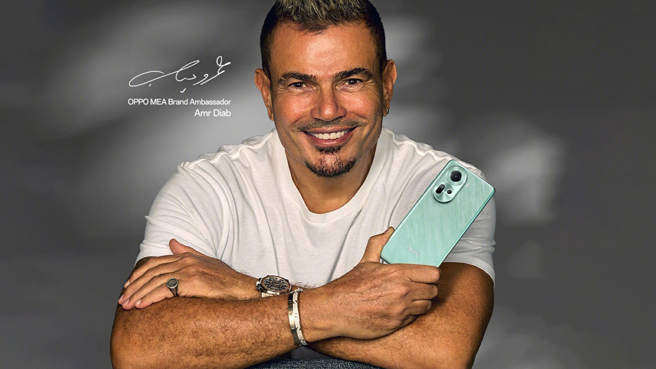 Amr Diab with Oppo!
