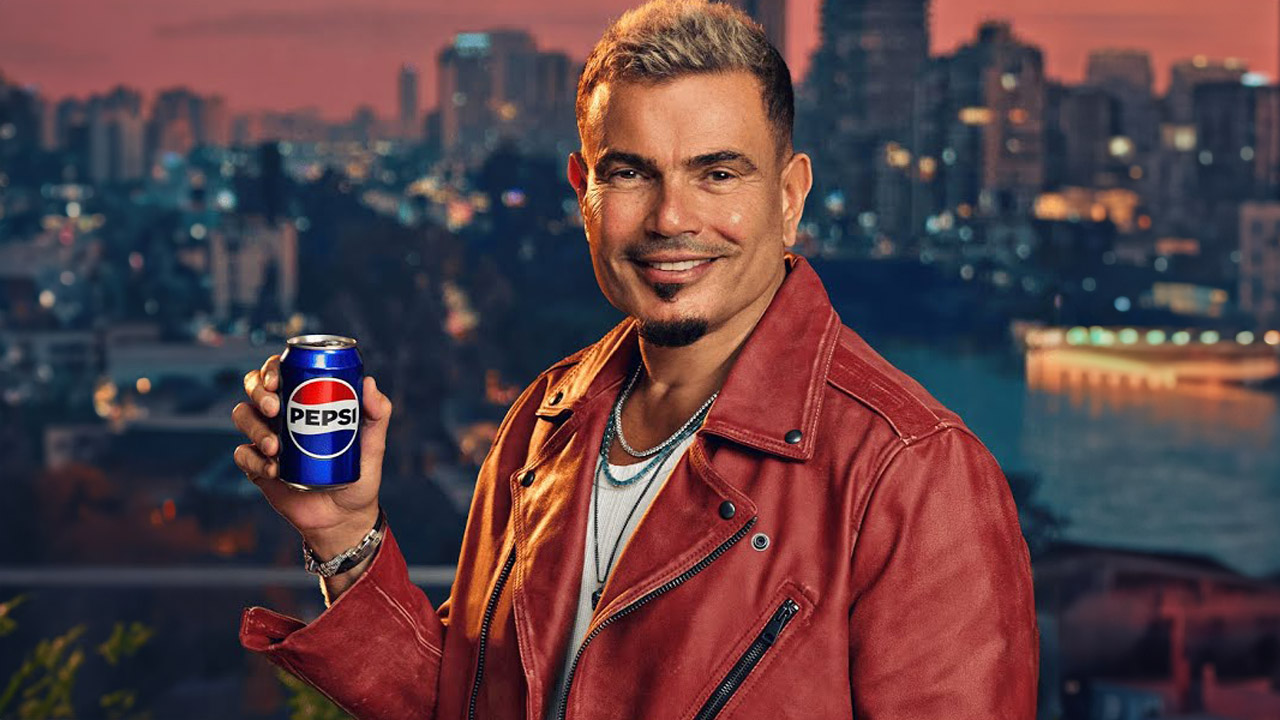 Amr Diab with Pepsi 2024