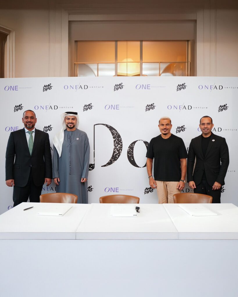 Amr Diab with One Development