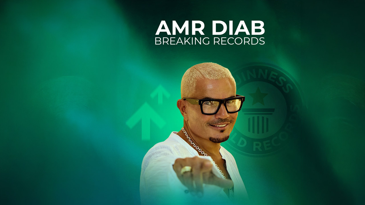 Amr Diab Breaks Guinness Billboard Record